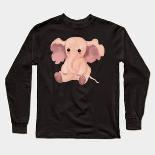 Elephant baby design Long Sleeve T-Shirt